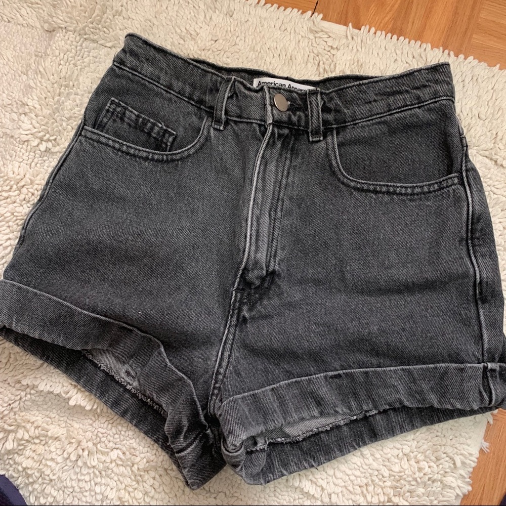 American Apparel high waisted shorts